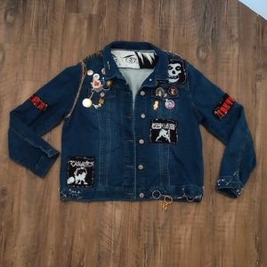 Decorated Denim Jacket